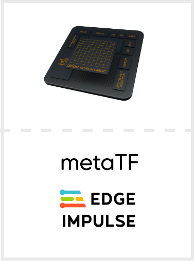 Meta TF, Edge Impulse